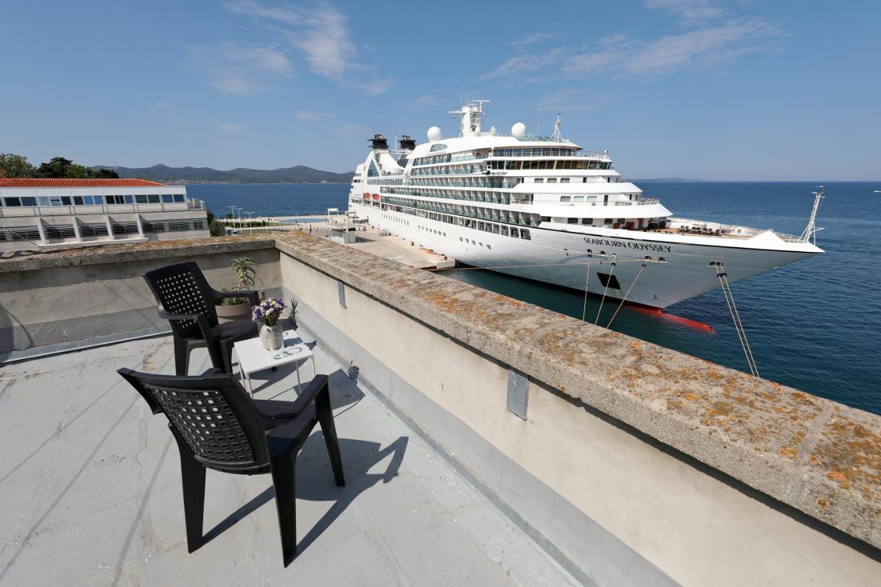 Stunning Sea View Apartment Zadar Exteriör bild