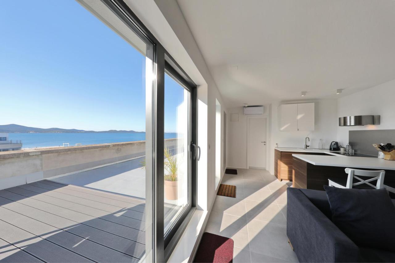 Stunning Sea View Apartment Zadar Exteriör bild